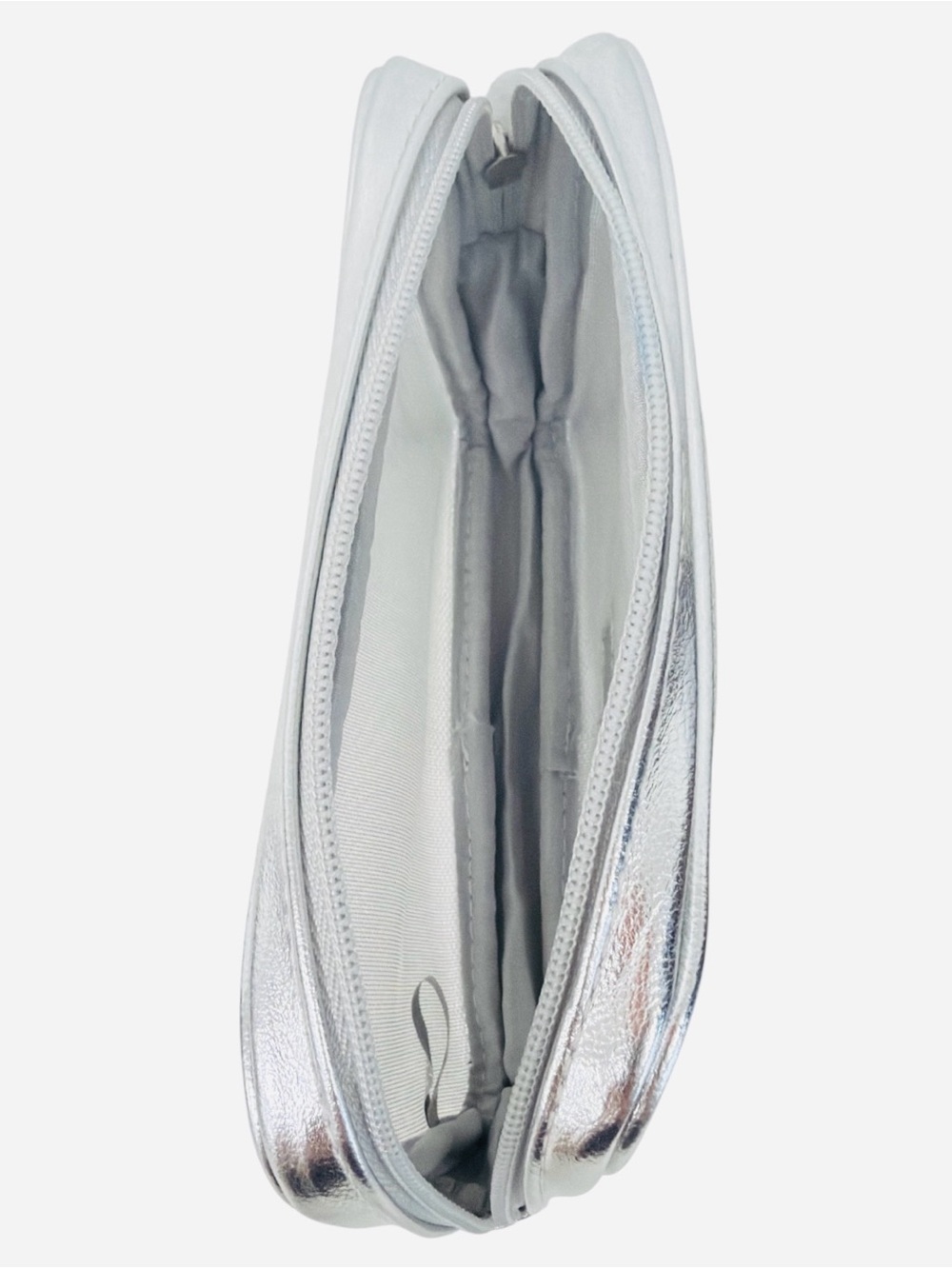 Victoria’s Secret Makeup Bag Silver Mesh - Picture 7 of 7
